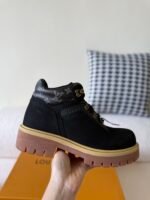 Louis Vuitton REMIX Men's Monogram Work Boots - Image 6