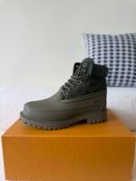 Louis Vuitton x Timberland Men's Workwear High-Top Boots - Image 5