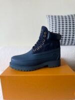 Louis Vuitton x Timberland Men's Workwear High-Top Boots - Image 5