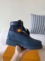 Louis Vuitton x Timberland Men's Workwear High-Top Boots - Image 7