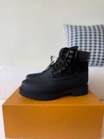 Louis Vuitton x Timberland Men's Workwear High-Top Boots - Image 3
