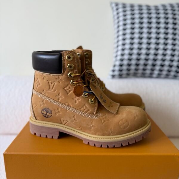 Louis Vuitton × Timberland 6-inch Men's Workwear High-Top Boots