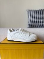 FENDI Match leather low-top sneakers