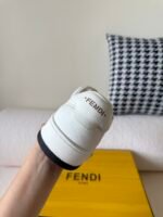 FENDI Match leather low-top sneakers - Image 11