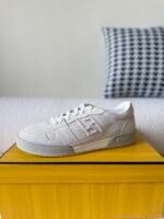 FENDI Match leather low-top sneakers - Image 5