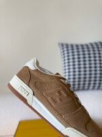 FENDI Match leather low-top sneakers - Image 8