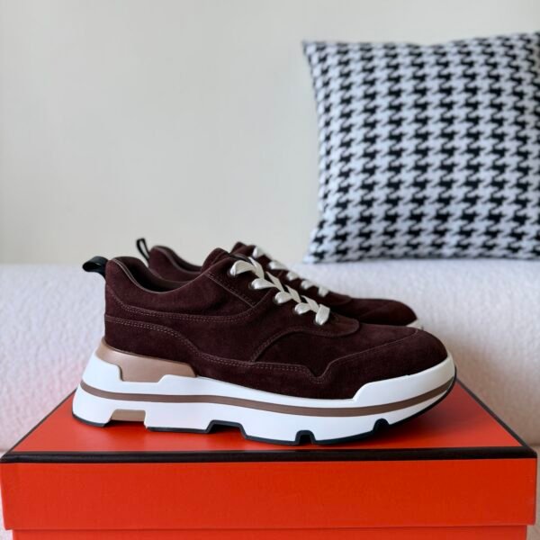 Hermès Hugo platform sneakers