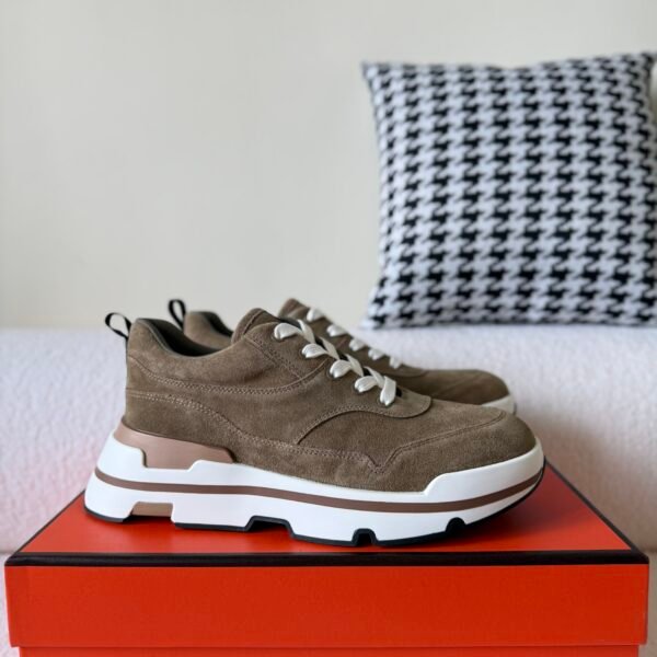 Hermès Hugo platform sneakers