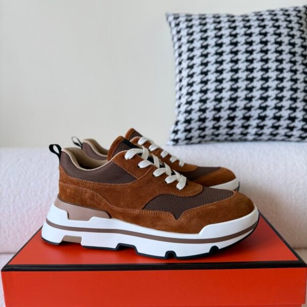 Hermès Hugo platform sneakers